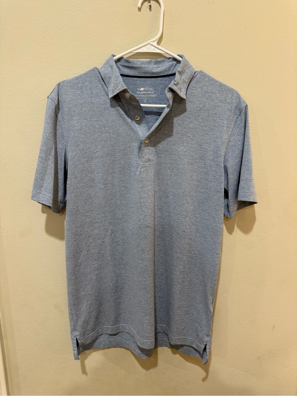 Vineyard Vines Heathered Blue Polo